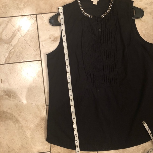 J. Crew jewel neck sleeveless top - Picture 12 of 12